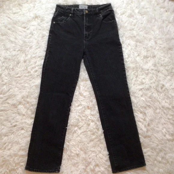 ROLLA’S Original Straight 27 Black Peachy Booty Butt Pockets Sexy Aussie S Petit - Picture 4 of 14